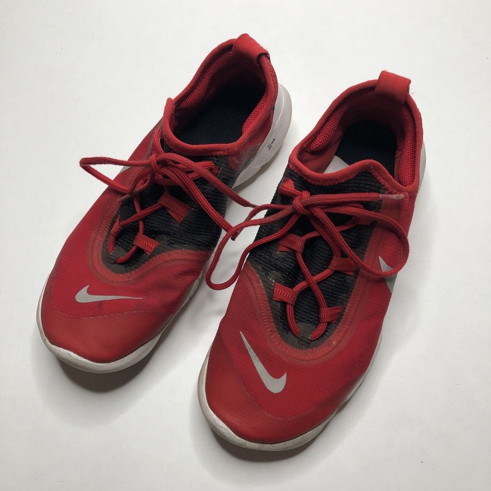 Nike Boys Free RN 5 CJ2079-600 Red Running Shoes Sneakers Size 5.5Y